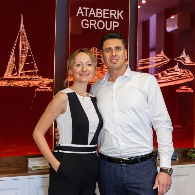 Александра и Фатих Кабакчи, основатели Ataberk