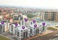 Купить Двухкомнатная квартира с мебелью в комплексе в Оба, Алания 3 