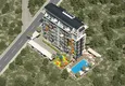 Купить Новый проект жилого комплекса в Авсалларе с встроенной кухонной мебелью 18 