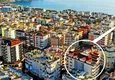 Купить Квартира в Алании двухкомнатная в районе пляжа Клеопатра  1 