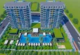 Купить Квартира в районе Махмутлар трехкомнатная с видом на море по очень выгодной цене 10