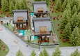 Купить Приватный комплекс вилл на этапе строительства в Каргыджаке 2