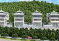 Купить Уникальный комплекс элитных вилл на этапе строительства в горном районе Алании, Тепе 4