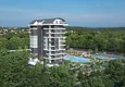 Купить Недвижимость от застройщика в комплексе сегмента премиум на этапе проекта – Алания, район Демирташ 12