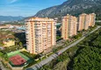 Купить Видовая трехкомнатная квартира с мебелью, застекленным балконом в районе Махмутлар 2 