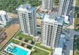 Доступно Квартиры в современном жилом комплексе на этапе строительства район Чешмели – Мерсин 3
