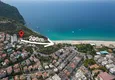 Купить Эксклюзивная квартира с панорамным видом на море в центре Алании – 200 метров пляж Клеопатра 3 