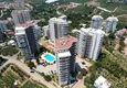 Купить Просторная трехкомнатная квартира с видом на море и горы в районе Махмутлар, Алания  2 