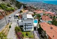 Купить Роскошная вилла с панорамными видами на море и замок в Алании – район Кучукхасбахче 7 