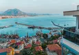 Купить Квартира 3+1 под ВНЖ в Алании, район Кале - с мебелью и панорамным видом на море и порт  11 