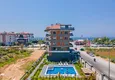 Купить Квартира 1+1 с мебелью в Алании, Кестель - 150 м до моря, застекленный балкон  3 