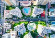 Купить Трехкомнатная квартира в Алании, район Махмутлар - с мебелью и частичным видом на море   3 