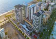 Купить Квартиры от застройщика в Махмутларе на первой береговой линии 4 