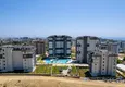 Купить Недвижимость в Алании с рассрочкой до 1 года - новая квартира 1+1 с видом на море в Авсалларе 6 
