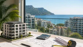 расчет площади недвижимости в Турции