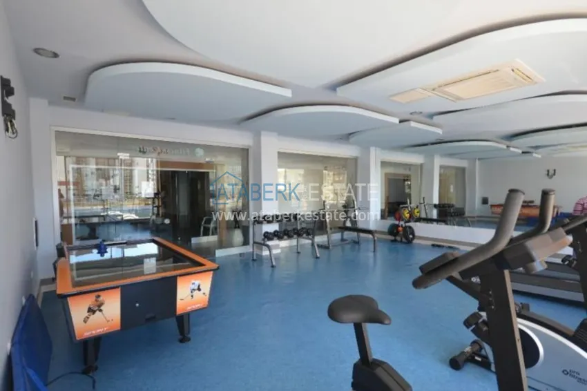 Апартаменты 1+1 с собственным пляжем в районе Авсаллар 10 