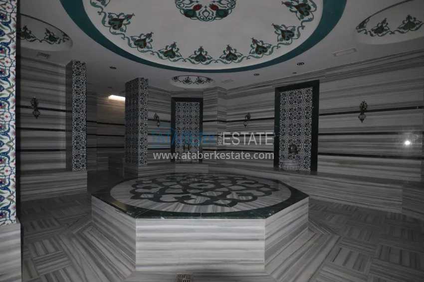 Апартаменты 1+1 с собственным пляжем в районе Авсаллар 11 