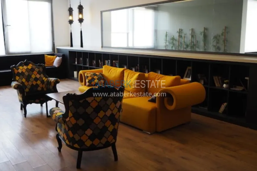 Квартира 1+1 в аренду D-8 в 50 метрах от моря в самом центре Оба 29 