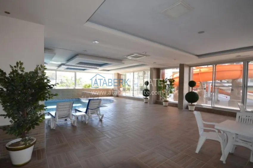 Апартаменты 1+1 с собственным пляжем в районе Авсаллар 4 