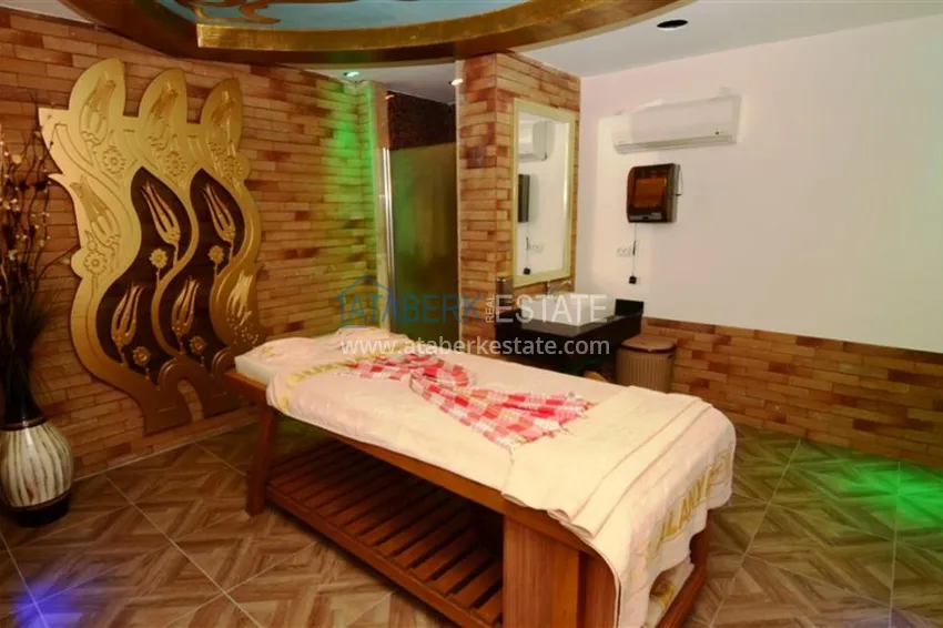 Апартаменты 1+1 с собственным пляжем в районе Авсаллар 8 