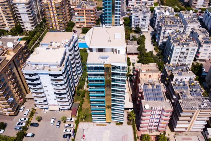 Квартира-студия в Махмутларе для сезонной аренды на первой линии B82 4 