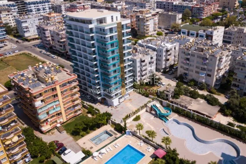 Квартира в Махмутларе для сезонной аренды на первой линии А23 1