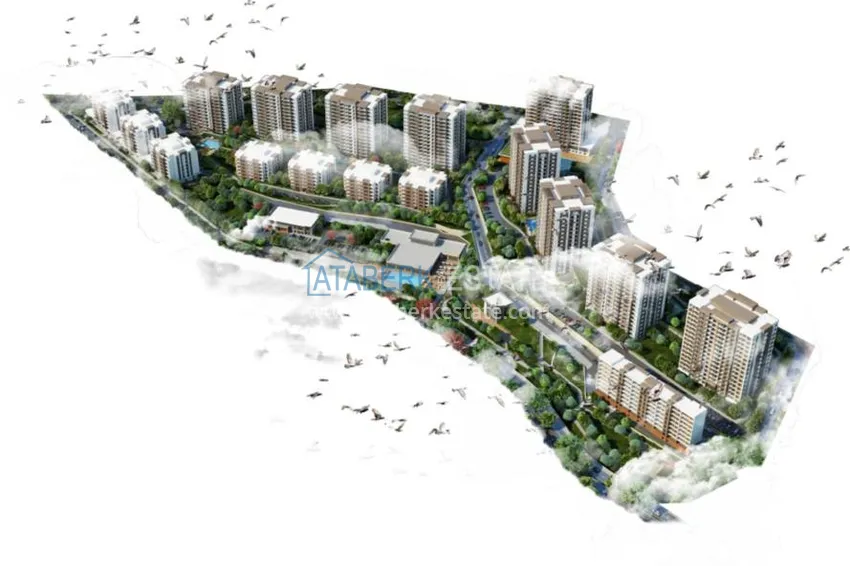 Новый современный комплекс на стадии строительства 16 