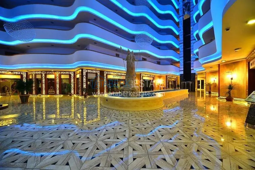 Аренда квартиры-студии в Махмутларе с мебелью в престижном комплекс-отеле  12 