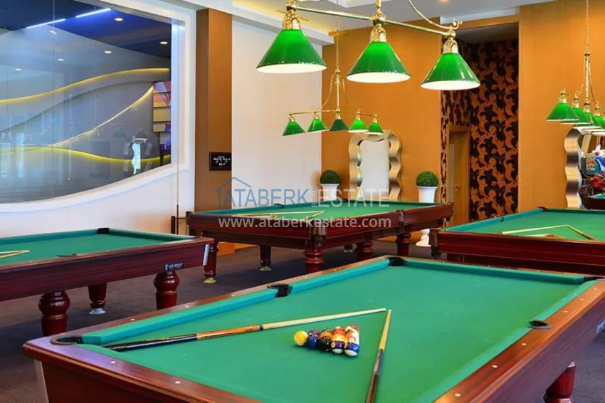 Аренда квартиры-студии в Махмутларе с мебелью в престижном комплекс-отеле  15 