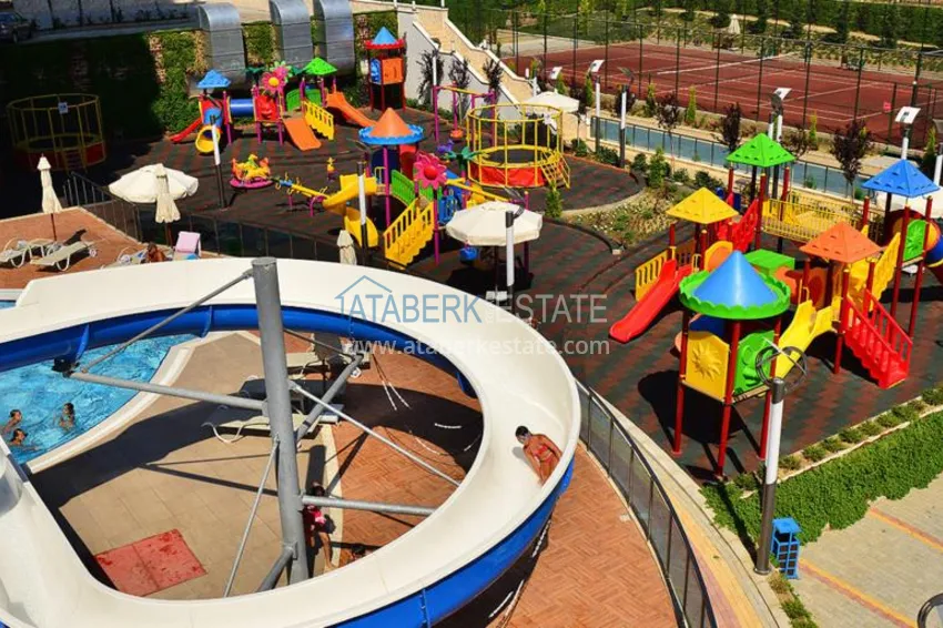 Аренда квартиры-студии в Махмутларе с мебелью в престижном комплекс-отеле  9 