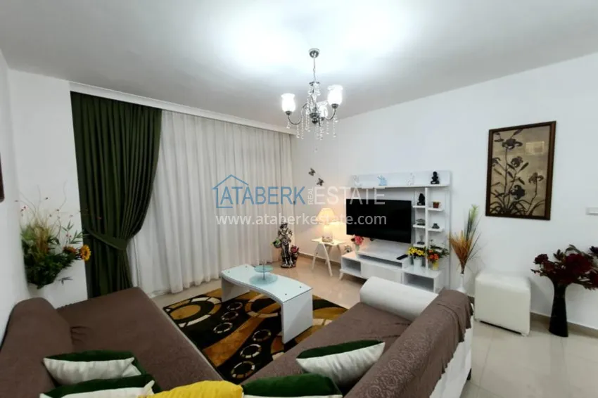 Приобрести Двухкомнатная квартира в комплексе с бассейном в Алании, 70 м2 13 