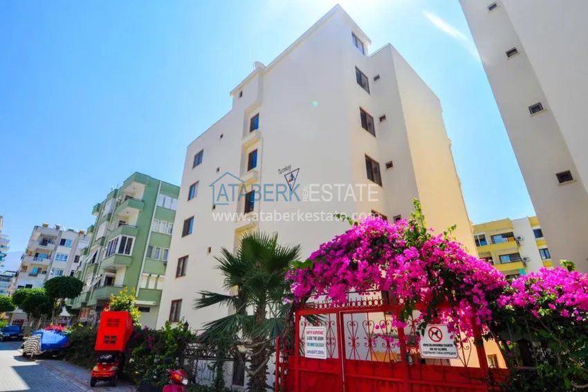 Меблированные апартаменты в закрытом комплексе с бассейном в Алании, 55 м2, 2 этаж 2