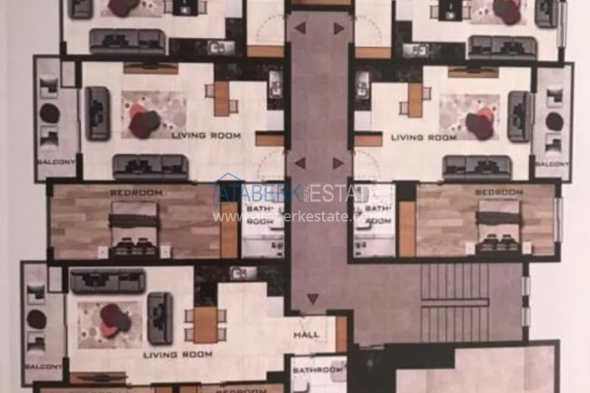 Приобрести Представляем Вашему вниманию новый жилой комплекс в центре Алании 1 