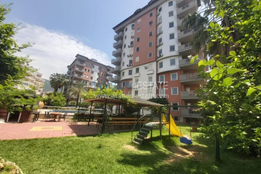 Квартира с мебелью в центре Алании, район пляжа Кейкубат 1