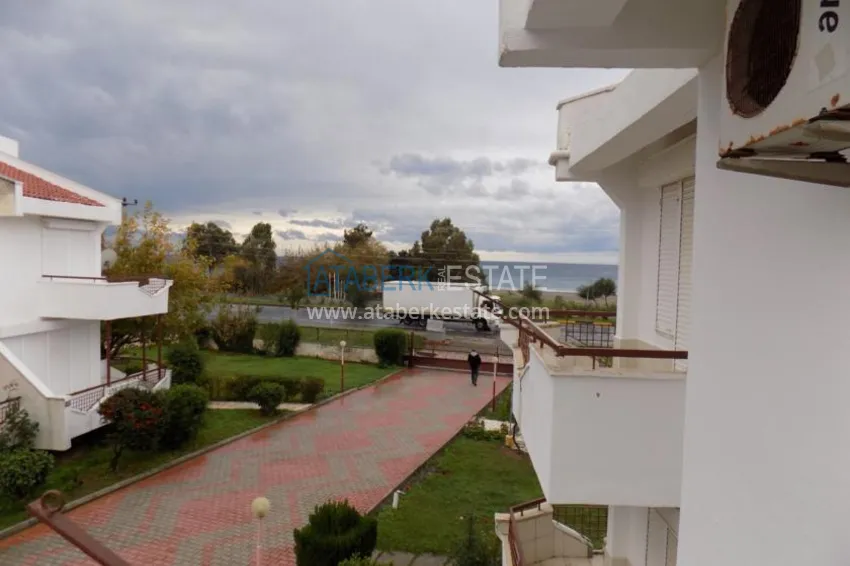 Приобрести Трехэтажная смежная вилла с великолепным видом на море в районе Демирташ, Алания 14 