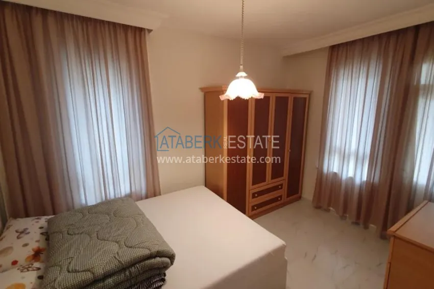 Квартира с мебелью в комплексе на первой береговой линии в районе Махмутлар 10 