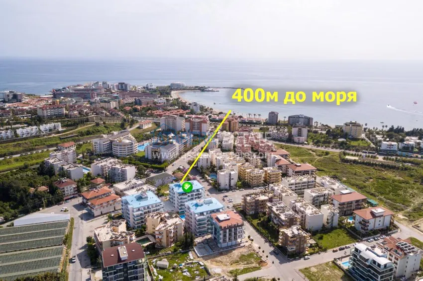 Квартира от собственника в элитном комплексе у пляжа Инджекум в районе Авсаллар 9 