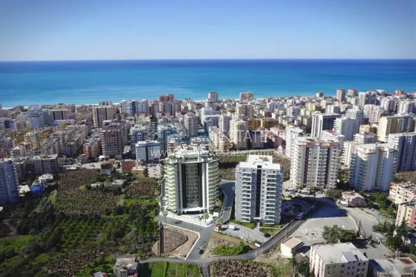 Пентхаус в Махмутларе с мебелью и видом на море 2 