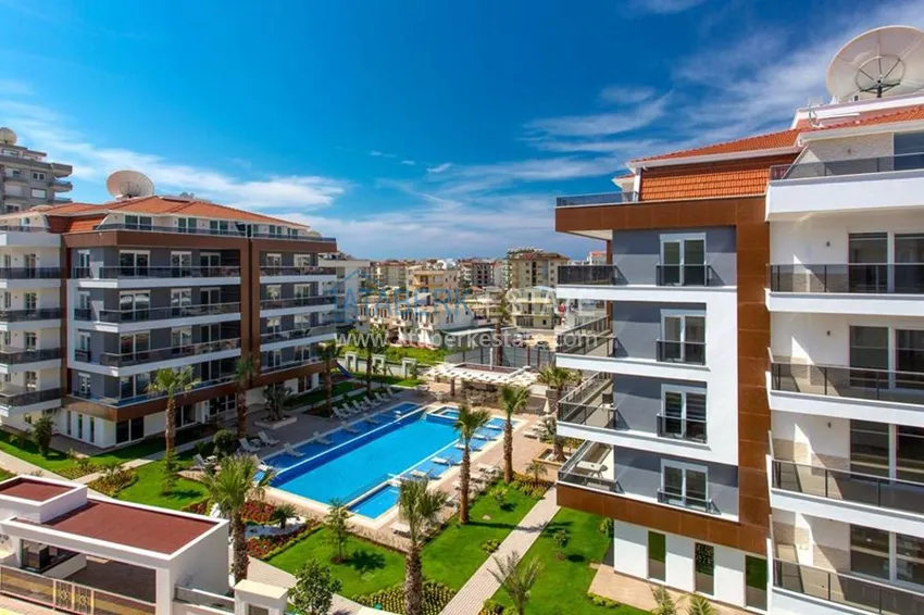 Квартира в Оба с мебелью в комфортабельном комплексе 1 