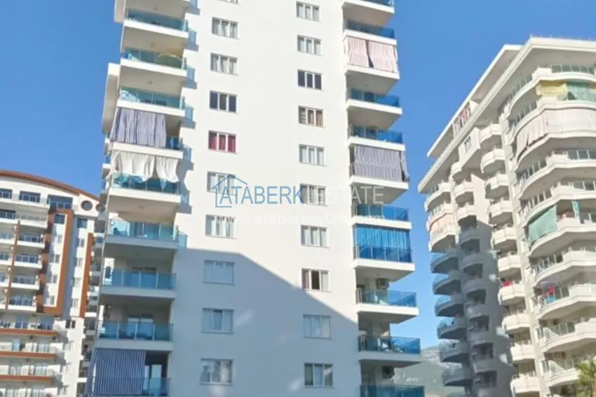 Квартира в Махмутларе – мебель, вид на море и горы 6 