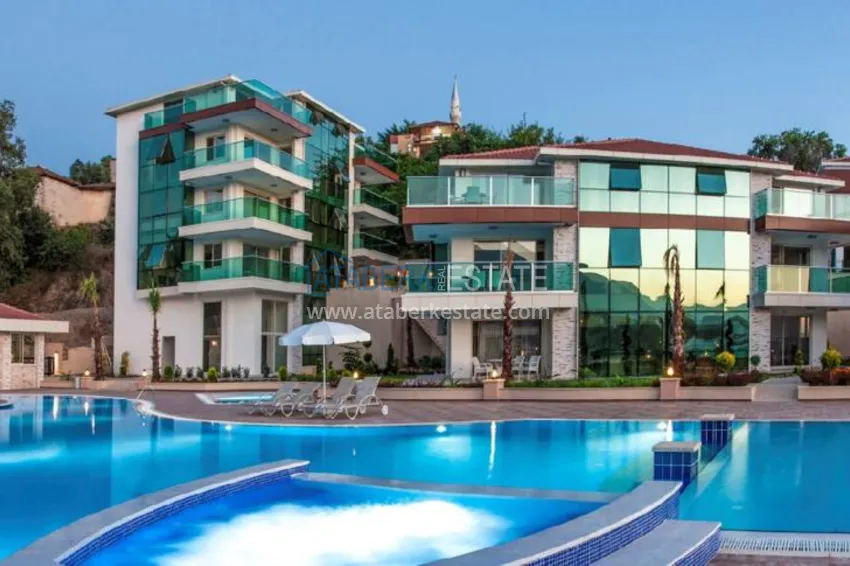 Двухуровневый пентхаус в Каргыджаке с мебелью от собственника 5 