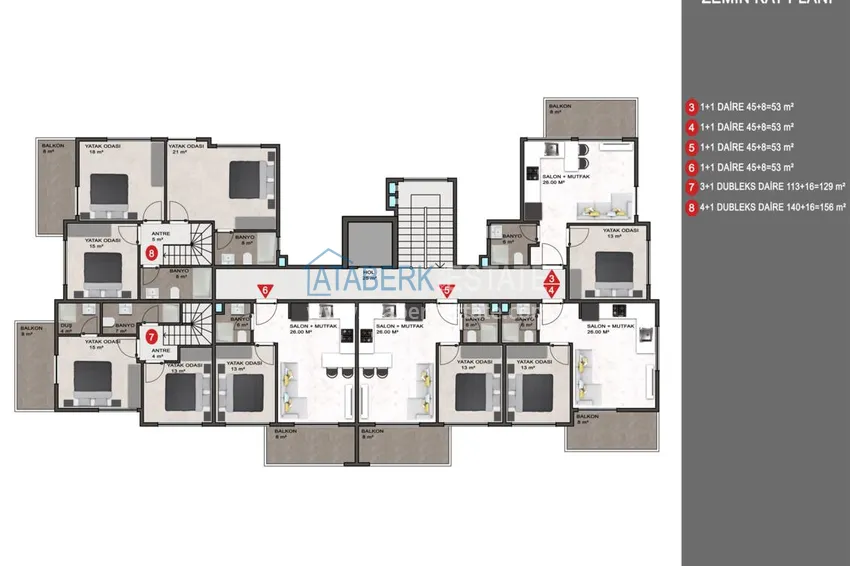 Приобрести Инвестиционно-привлекательный проект в Каргыджаке, беспроцентная рассрочка 4 