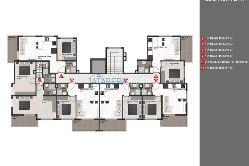 Приобрести Инвестиционно-привлекательный проект в Каргыджаке, беспроцентная рассрочка 9 