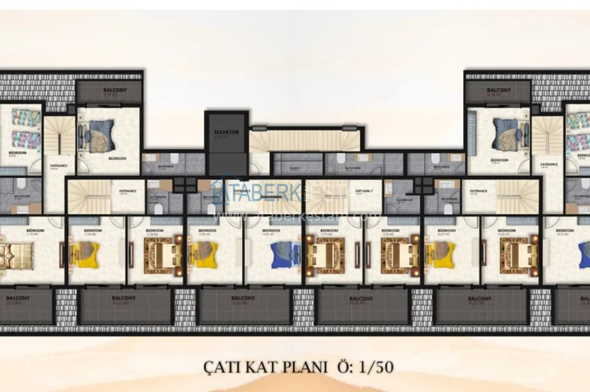 Приобрести Новый проект комфортабельных квартир в Оба  3 
