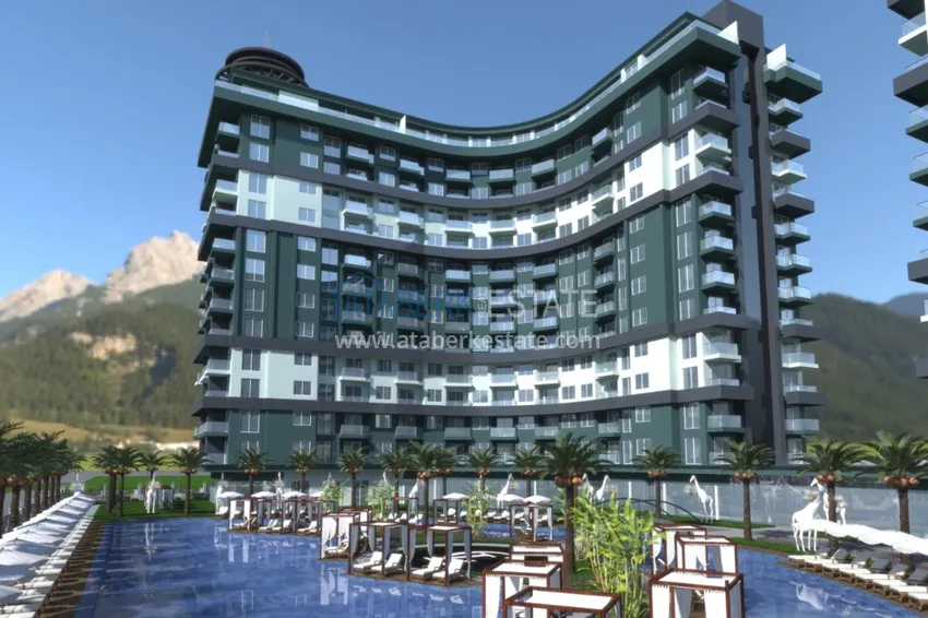 Квартира в Махмутларе от собственника с рассрочкой платежа в строящемся комплексе 16 