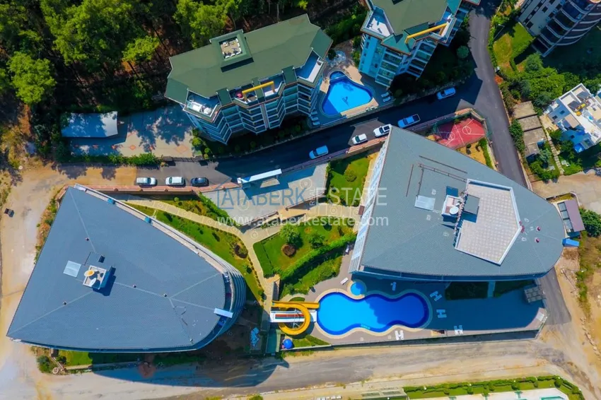 Квартира в Каргыджаке с роскошным интерьером и видом на море  15 
