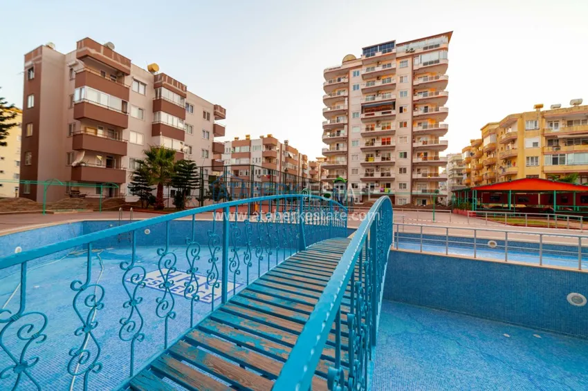 Аренда квартиры в Махмутларе D-87 с открытым видом на море  11 