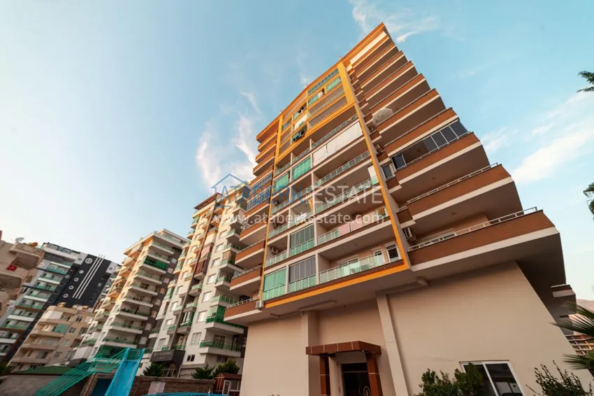 Аренда квартиры в Махмутларе D-87 с открытым видом на море  15 