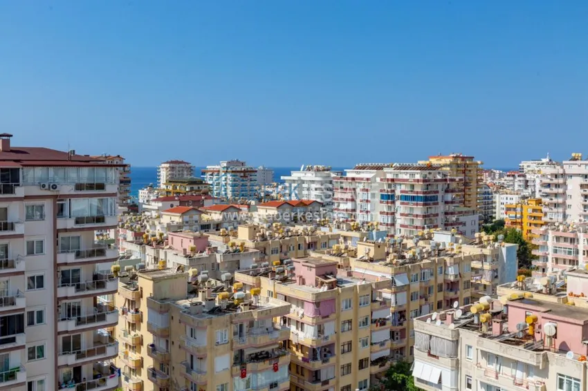 Приобрести Аренда квартиры в Махмутларе D-87 с открытым видом на море  15 