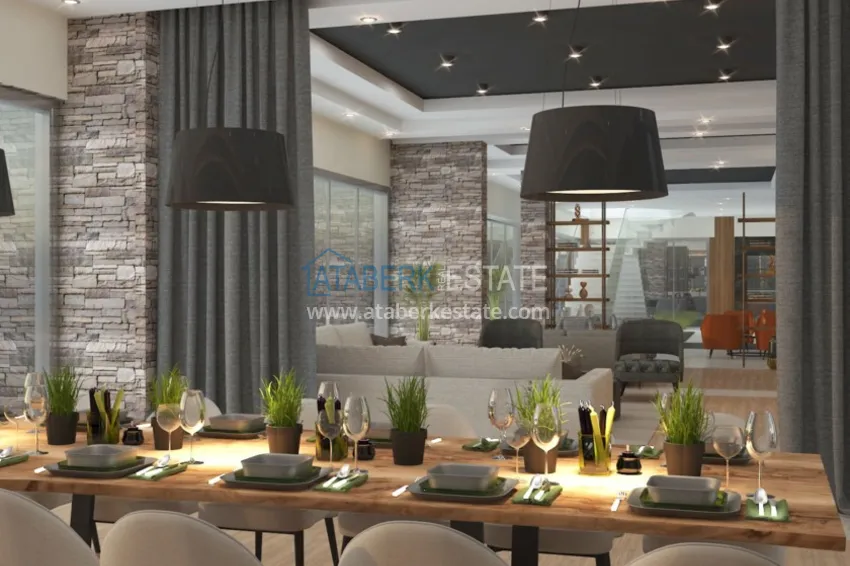 Новый инвестиционный проект жилого комплекса в районе Оба 13 